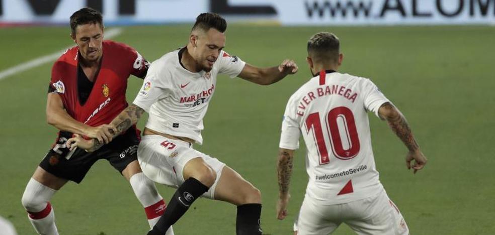 Ocampos casi sentencia el pase del Sevilla a la Liga de Campeones
