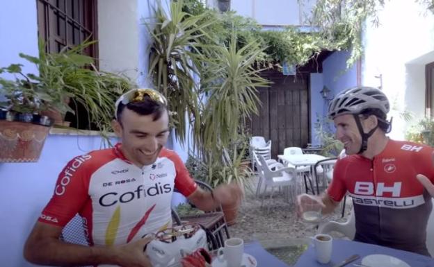 Luis Ángel Maté y Antonio Ortiz, ciclismo por la ruta de los bandoleros