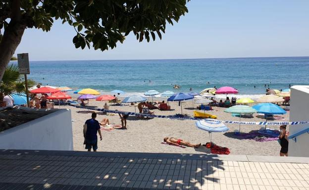 Varias playas de la provincia, obligadas a cerrar al completar el aforo permitido