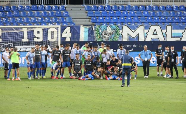 Elogios a la plantilla malaguista: «Vuestra gesta no quedará en el olvido»