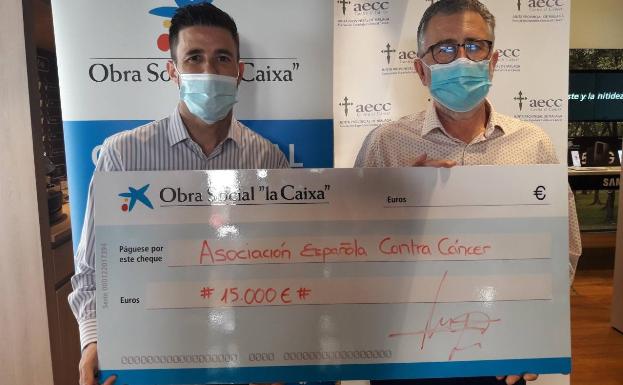 Fundación La Caixa dona 15.000 euros a la Asociación del Cáncer de Málaga para paliar los efectos del Covid-19