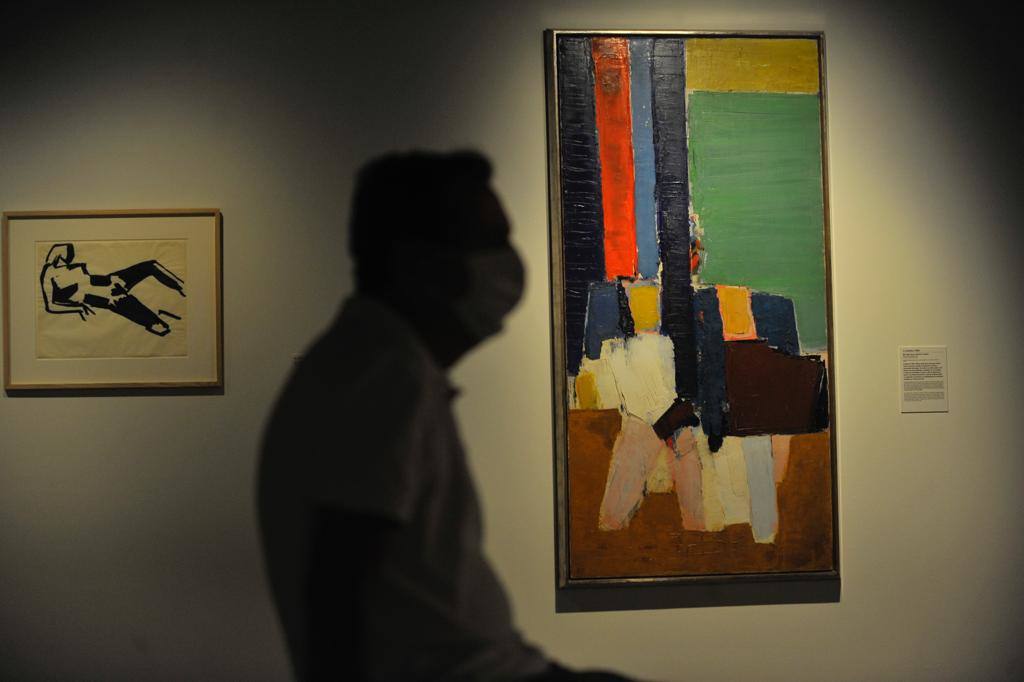 Exposición de Nicolas de Staël en el Centre Pompidou de Málaga