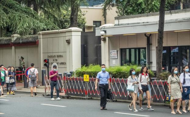 China ordena el cierre del consulado estadounidense en Chengdu