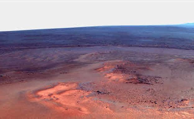 Zona desértica del planeta Marte /Archivo