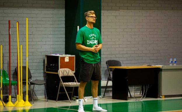 Tautvydas Sabonis, en el cuerpo técnico del Zalgiris