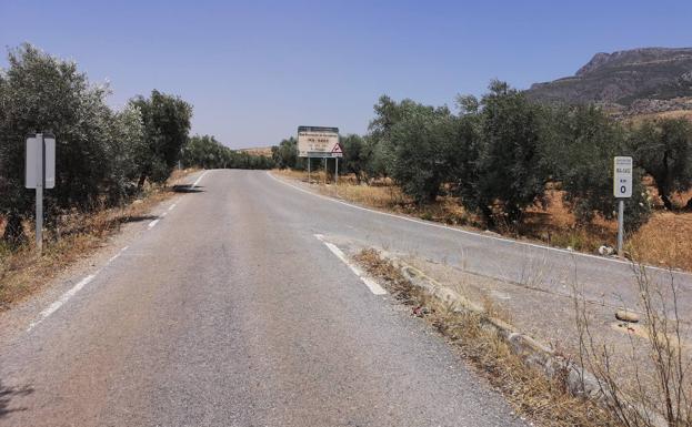 La carretera que une Ardales con El Burgo y Casarabonela tendrá un pavimento que reduce nivel de ruido