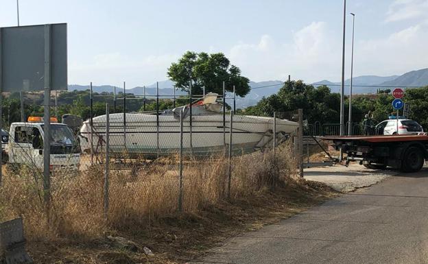 Dos detenidos y 600 kilos de hachís intervenidos en un varadero de Nerja