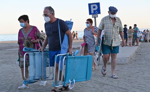 El cierre de las playas de Marbella trata de evitar que sean refugio tras la clausura del ocio nocturno