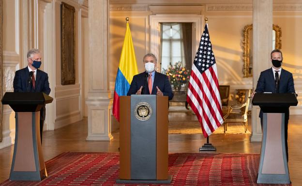 EE UU y Colombia anuncian un acuerdo para combatir el narcotráfico