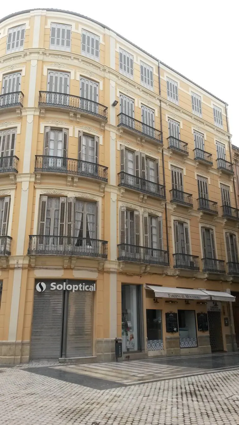 En la primera planta de esta casa de la calle Sánchez Pastor estuvo el colegio de don Ventura