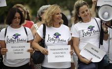 Las 'Kellys' denuncian que la crisis agrava su precariedad: «No podemos más»