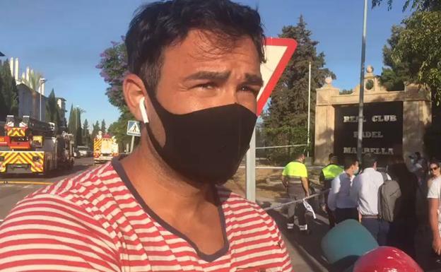 «Hemos pasado miedo; notábamos el calor de las llamas del hotel en casa»
