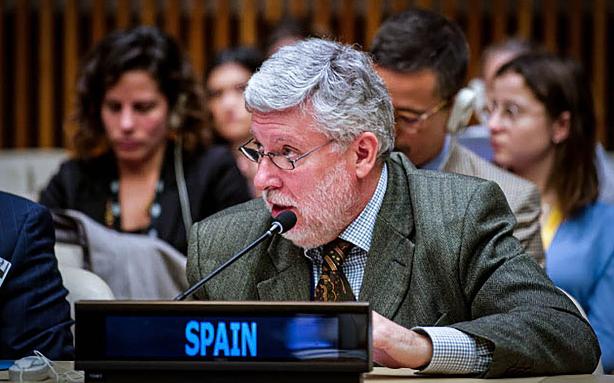 Un enamorado de Málaga, en el corazón de la ONU