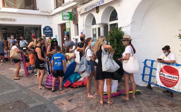 Acceso limitado a nueve playas de la provincia por alcanzar el máximo de aforo permitido