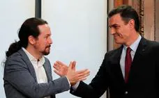 Sánchez blinda la coalición y expresa su máxima confianza en Iglesias