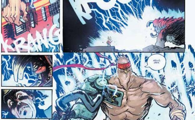 Murder Falcon: Un cómic a ritmo de heavy metal