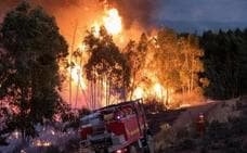 Estabilizado el incendio de la sierra de Huelva tras arrasar 12.000 hectáreas