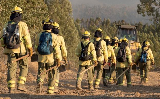 Controlado el incendio de la sierra de Huelva tras seis días de lucha contra las llamas