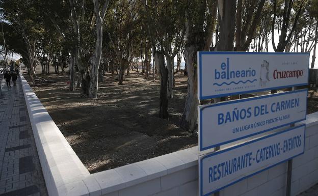 Urbanismo concluye el nuevo diseño del parque en los Baños del Carmen