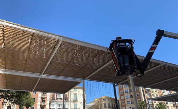 Las luces de Navidad ya están en Málaga