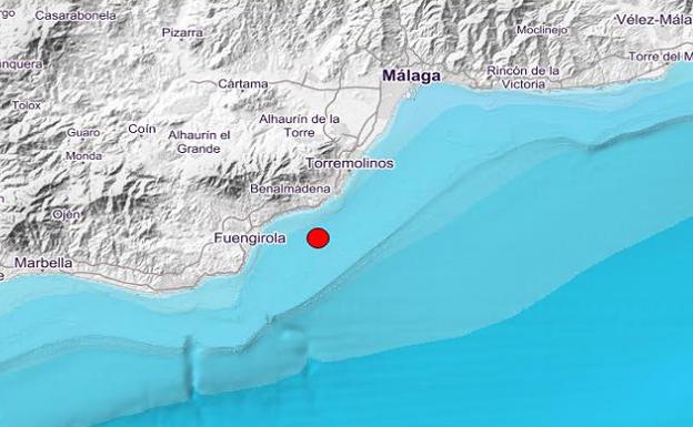 Un terremoto frente a la Costa se deja sentir en Mijas, Fuengirola, Benalmádena y Torremolinos