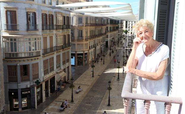 La vecina más antigua de calle Larios: de la Guerra Civil a la pandemia