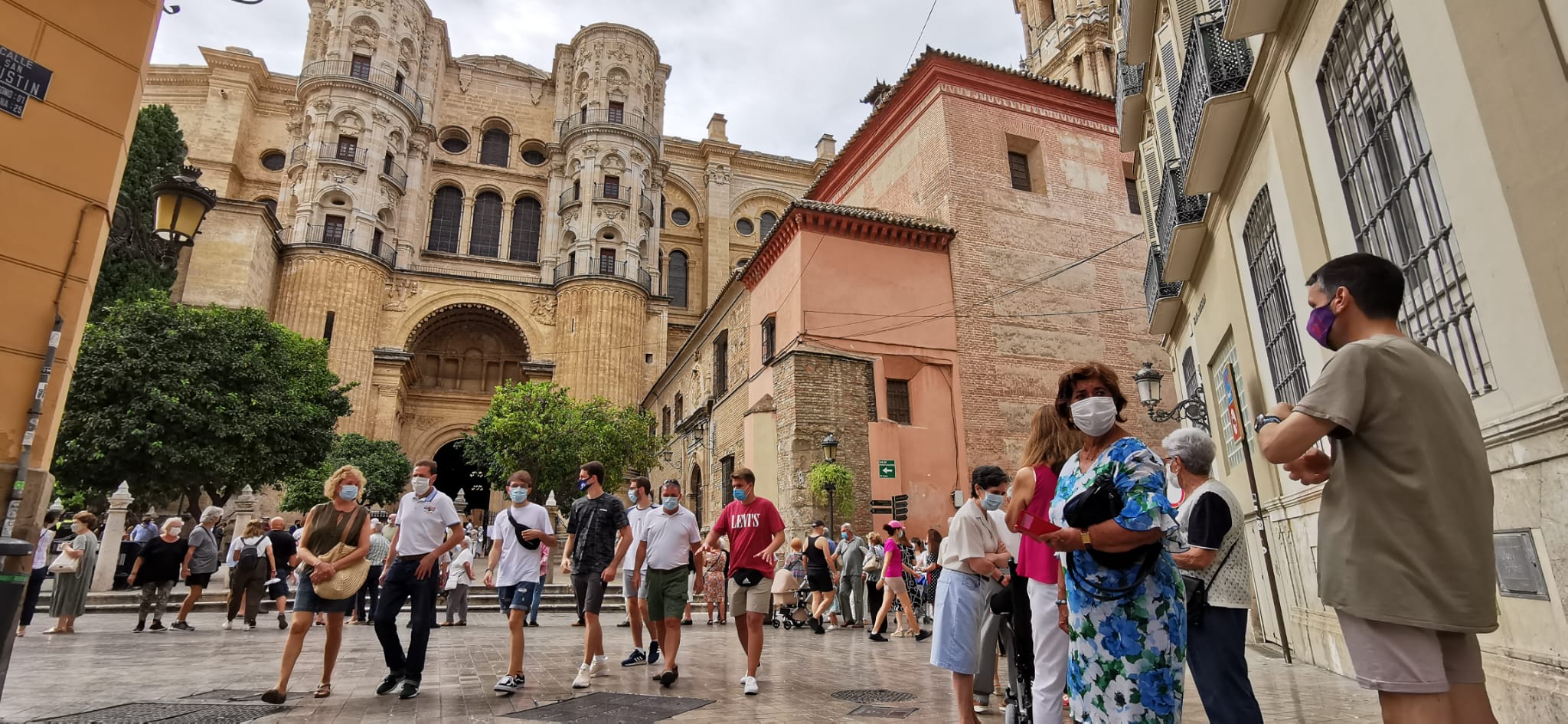 La misa estacional de la festividad de la Patrona de Málaga, en imágenes