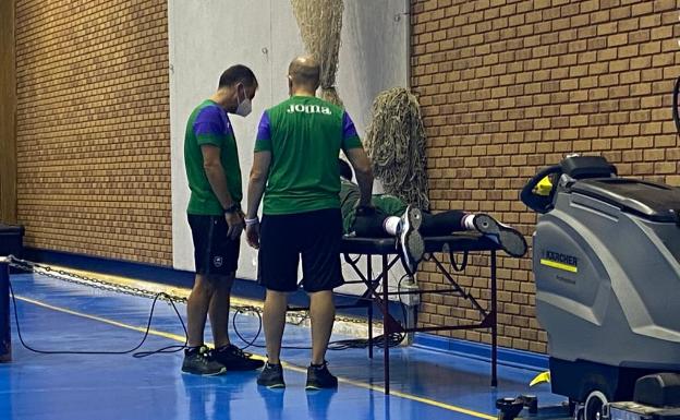 Las pruebas descartan una lesión grave de Brizuela