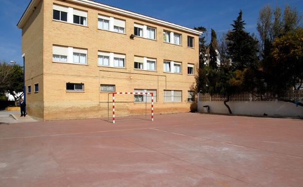 Un aula de 5.º de Primaria del colegio de El Morche, en cuarentena por el positivo de un alumno