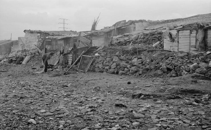 El temporal huracanado que destrozó Málaga en enero de 1963