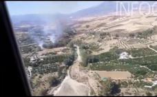 Extinguido el incendio forestal registrado este lunes en el paraje 'El Púlpito' de Coín