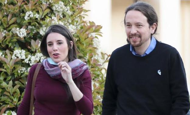 Iglesias y Montero cancelan su agenda tras el ingreso de sus hijos mellizos en el Gregorio Marañón