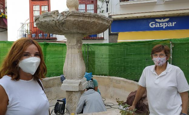 Vélez-Málaga restaura la fuente de San Francisco, del siglo XVI