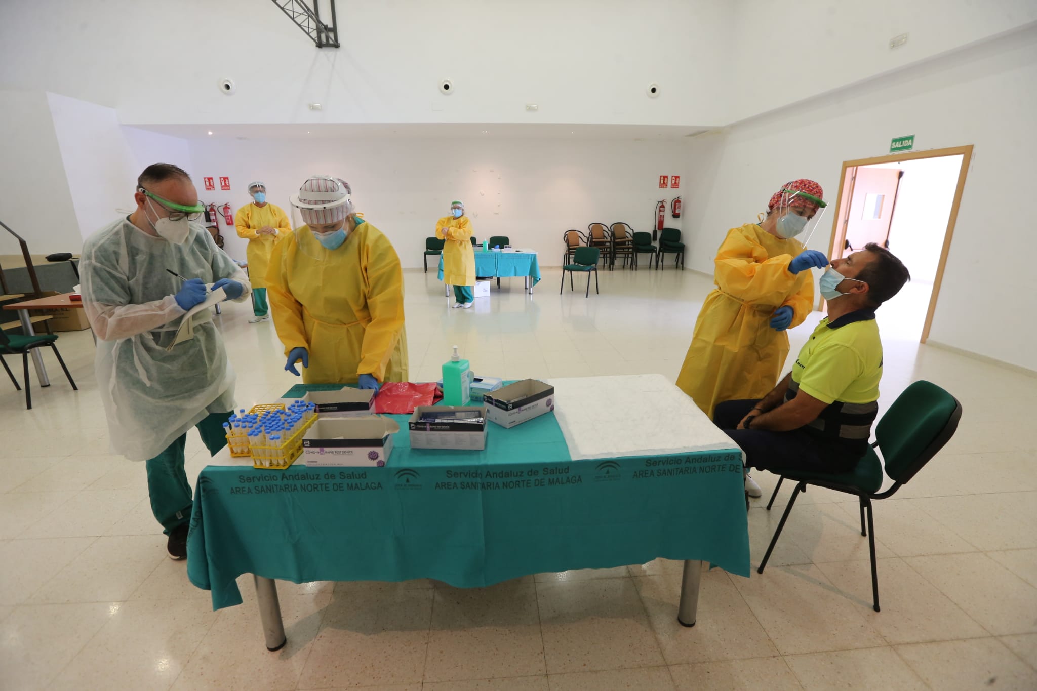 Test masivos en Villanueva de la Concepción y Sierra de Yeguas