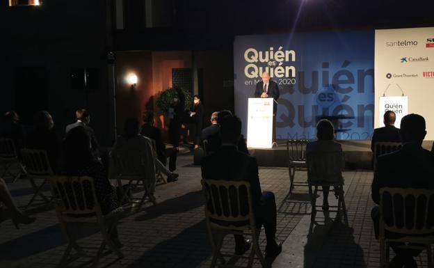 Presentación de 'Quién es Quién en Málaga 2020', el directorio de empresas de SUR