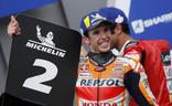 Álex Márquez celebra su segundo puesto en Le Mans./Reuters