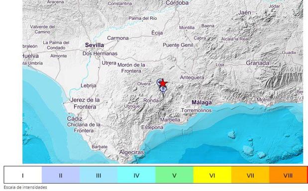 Málaga registra dos pequeños terremotos en una hora