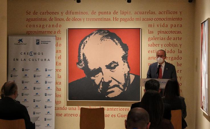 Un paseo por la exposición 'Eugenio Chicano: a Pablo Picasso, dedico'