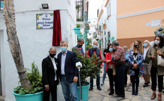 Estepona dedica una plaza a la bailarina norteamericana Deloris Perlmutter