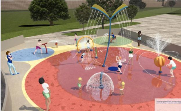 Pizarra construirá un parque infantil especializado en juegos de agua