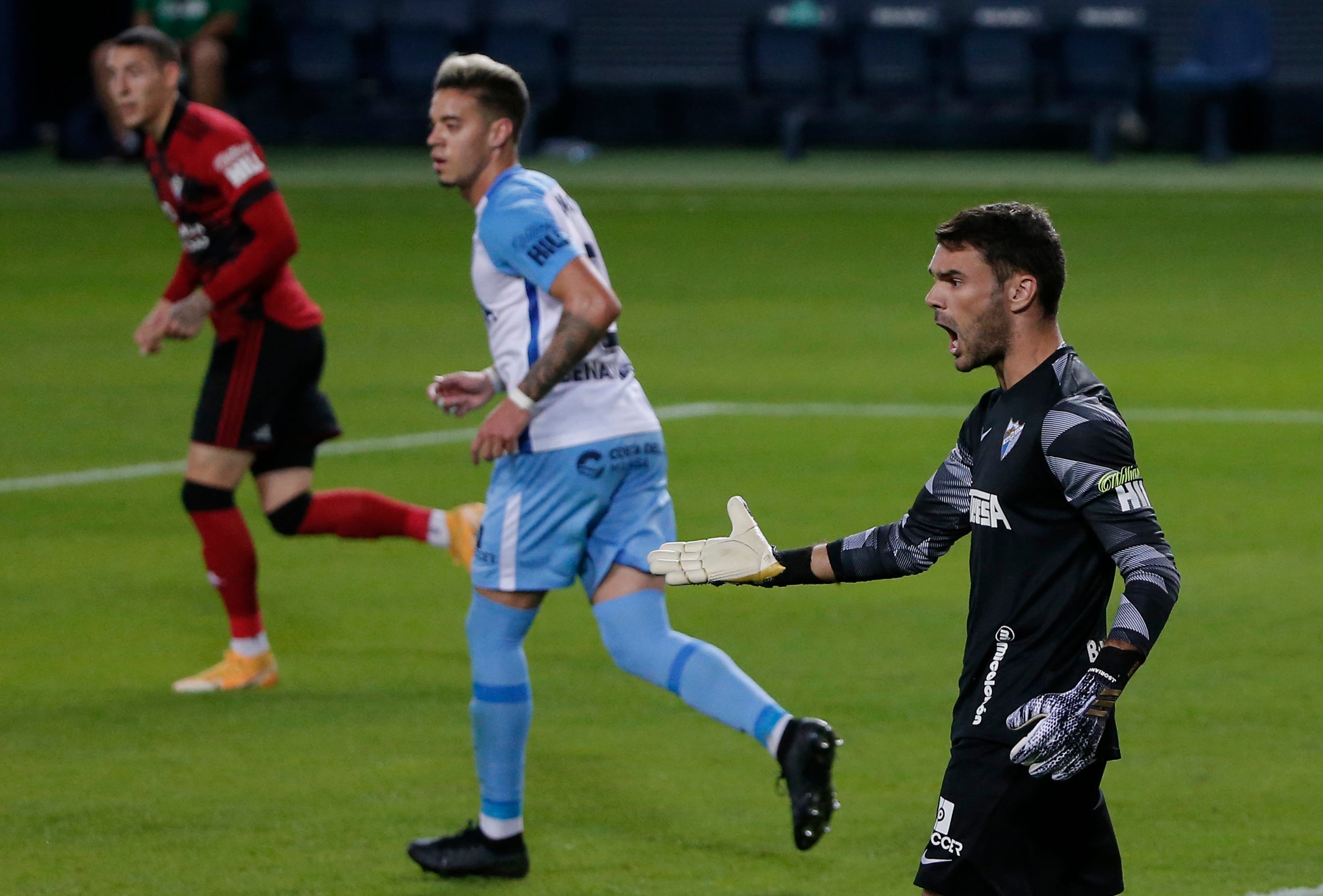 Las imágenes del Málaga-Mirandés