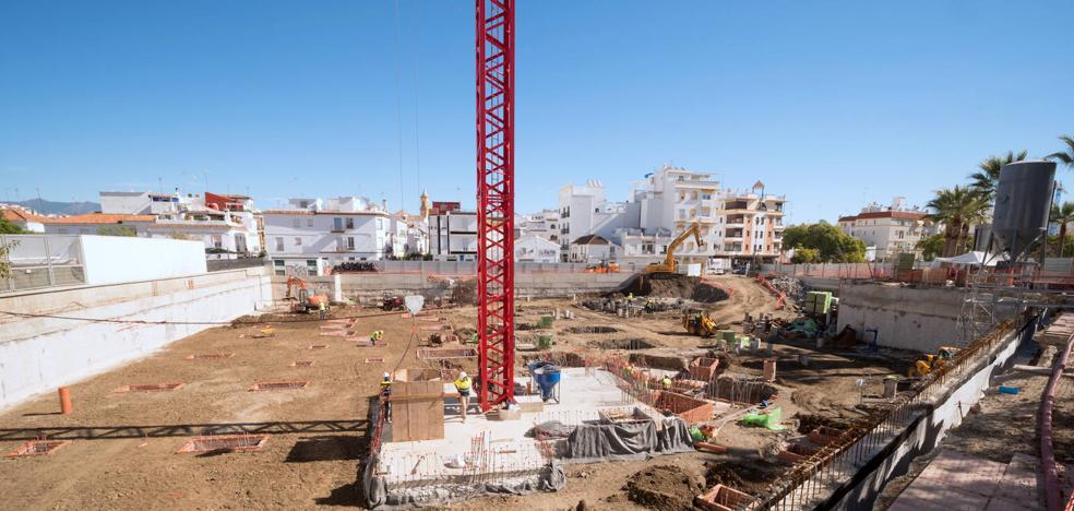 Las obras de ejecución del nuevo Ayuntamiento de Estepona, cerca del 20% de su ejecución 2 Las obras de ejecución del nuevo Ayuntamiento de Estepona, cerca del 20% de su ejecución 2