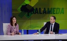 Noelia Losada y Javier Frutos, en 'La Alameda'