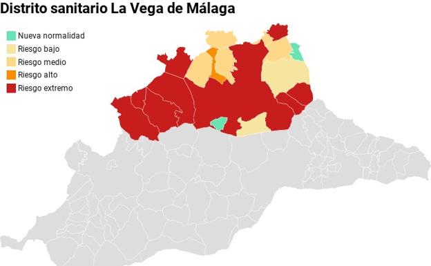 Estos son los municipios de Málaga con cierre perimetral