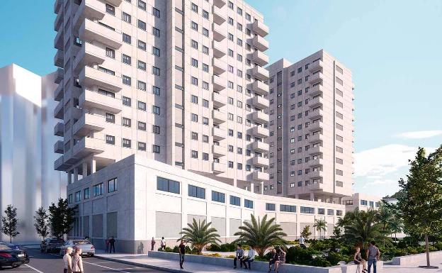 Vía Célere inicia la venta de los pisos que reemplazarán al edificio de Flex en la avenida de Velázquez