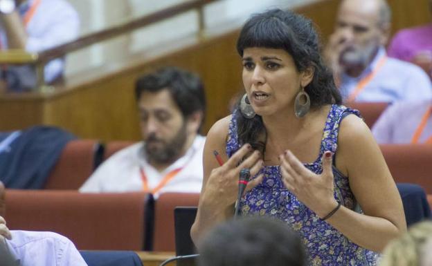 Trifulca entre Irene Montero y Teresa Rodríguez por su expulsión de Adelante Andalucía estando de baja maternal