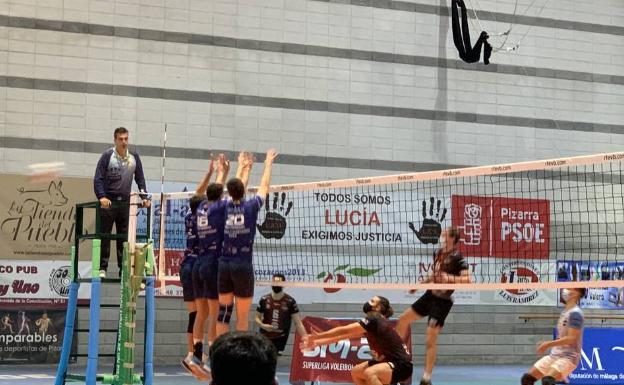 Clara victoria del Voleibol Pizarra ante el Grupo Egido Pinto