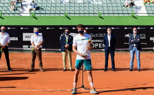 Pedro Martínez se impone en el challenger de Marbella