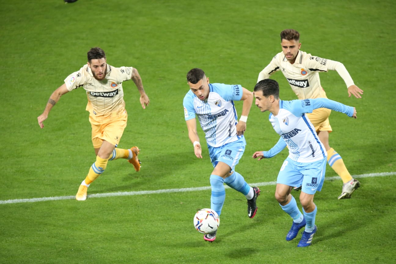 Las mejores imágenes del Málaga-Espanyol