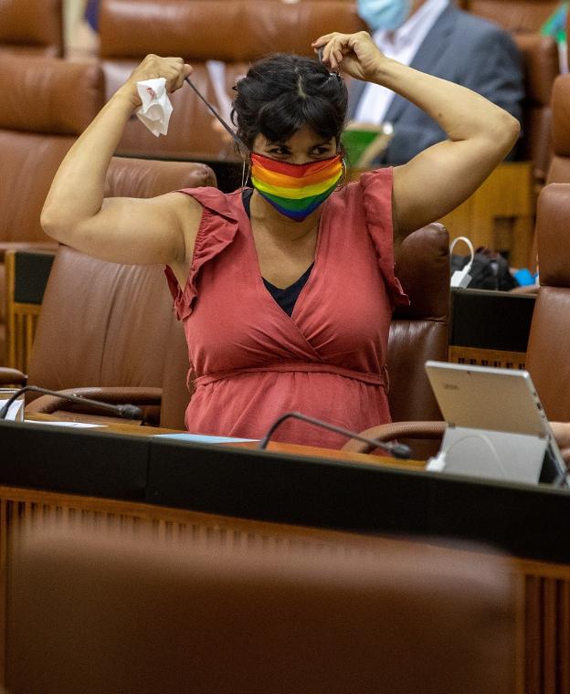 PP y Cs son proclives ahora a frenar la expulsión de Teresa Rodríguez